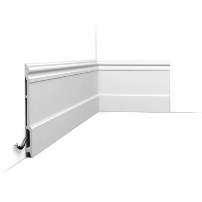 Orac Decor White LUXXUS Skirting - Skirting Orac Decor White LUXXUS Skirting - Skirting