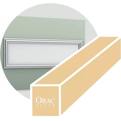 Orac Decor 4 x 3D Wall panels - White, 150cm, Classic - 3D Wall Panel Orac Decor 4 x 3D Wall panels - White, 150cm, Classic - 3D Wall Panel