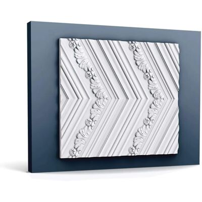 Pannello murale 3D LUXXUS W130 di Orac Decor - Bianco Pannello murale 3D LUXXUS W130 di Orac Decor - Bianco