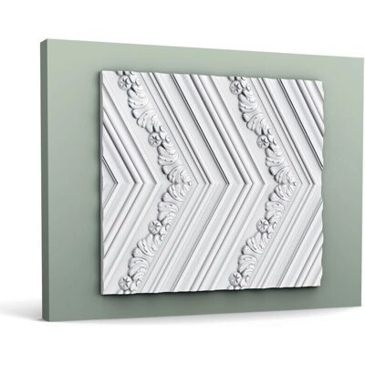 Orac Decor LUXXUS W130-box CHEVRON 3D Wall Panel - White Orac Decor LUXXUS W130-box CHEVRON 3D Wall Panel - White