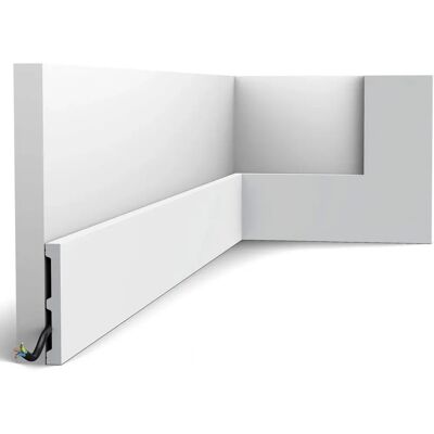 Orac Decor AXXENT Türrahmen - Multifunktional - 10,2cm x 1,3cm - Weiß Orac Decor AXXENT Türrahmen - Multifunktional - 10,2cm x 1,3cm - Weiß