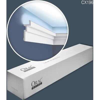 Orac Decor White 12 Crown Mouldings - Crown Moulding Orac Decor White 12 Crown Mouldings - Crown Moulding