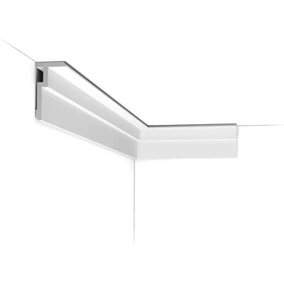 Orac Decor Modern 12x Crown Mouldings - Moulding for Indirect Lighting Orac Decor Modern 12x Crown Mouldings - Moulding for Indirect Lighting