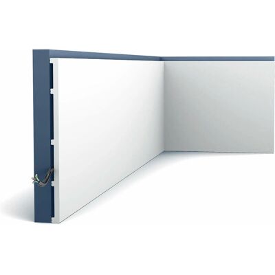 Orac Decor SX207 Modern Square Skirting Board - Modern - 2m Orac Decor SX207 Modern Square Skirting Board - Modern - 2m
