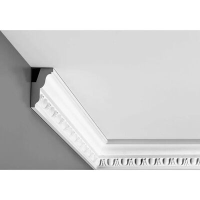 Orac Decor White LUXXUS Cornice Moulding - Lightweight, Sturdy, 200cm Orac Decor White LUXXUS Cornice Moulding - Lightweight, Sturdy, 200cm
