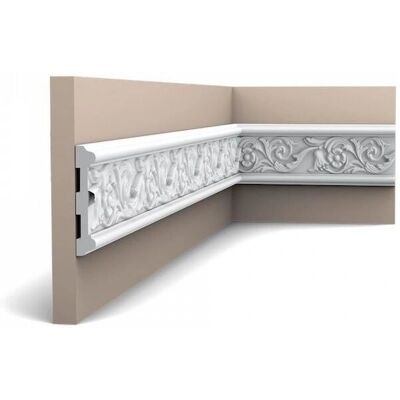 Orac Decor LUXXUS Modanatura Pannello - Bianco - Interno/Esterno Orac Decor LUXXUS Modanatura Pannello - Bianco - Interno/Esterno