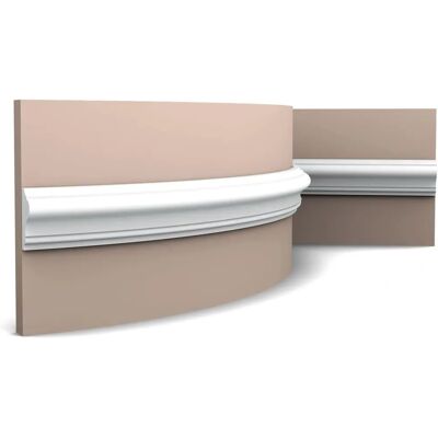 Orac Decor Modanatura flessibile - LUXXUS P8030F - Bianco - Cornice per pareti Orac Decor Modanatura flessibile - LUXXUS P8030F - Bianco - Cornice per pareti
