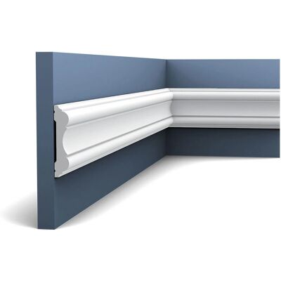 Orac Decor LUXXUS Listwa Pannello - Leggera, Stabile, Pre-primata - Profili Murali Orac Decor LUXXUS Listwa Pannello - Leggera, Stabile, Pre-primata - Profili Murali