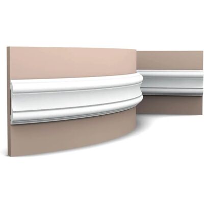 Orac Decor - Rodura flessibile - Bianco - 200cm Orac Decor - Rodura flessibile - Bianco - 200cm