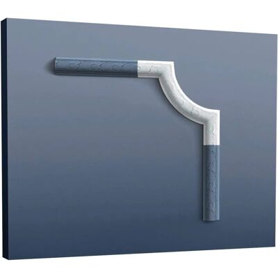 Orac Decor LUXXUS Corner Element - Lightweight, Stable, White - Corner Element Orac Decor LUXXUS Corner Element - Lightweight, Stable, White - Corner Element