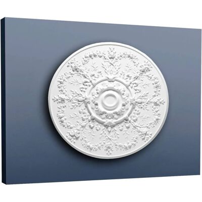 Orac Decor LUXXUS R64 Rosone Soffitto - Rosone, Bianco, 95.2cm Ø, Leggero Orac Decor LUXXUS R64 Rosone Soffitto - Rosone, Bianco, 95.2cm Ø, Leggero