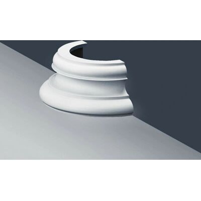 Base di mezza colonna Orac Decor LUXXUS - Leggera, Stabile, Interni/Esterni Base di mezza colonna Orac Decor LUXXUS - Leggera, Stabile, Interni/Esterni