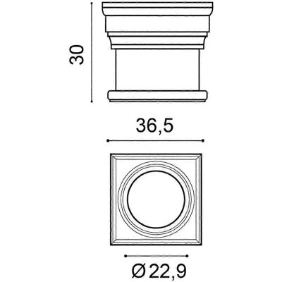 Orac Decor Luxxus Capitello di Colonna - Bianco - Leggero, Stabile, Resistente agli Urti - 36.5 cm Orac Decor Luxxus Capitello di Colonna - Bianco - Leggero, Stabile, Resistente agli Urti - 36.5 cm