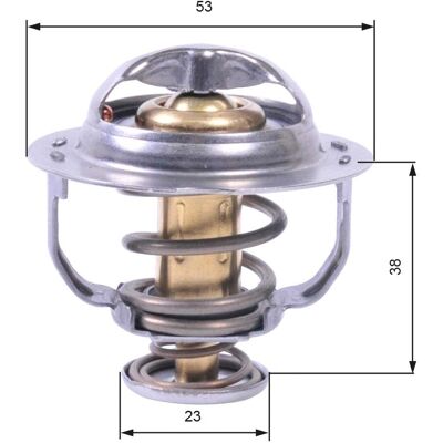 Gates Thermostat 95°C - Kühlsystem Gates Thermostat 95°C - Kühlsystem
