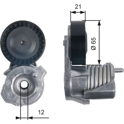 Ford - DriveAlign T39145 - 65 mm diameter - Drive belt tensioner Ford - DriveAlign T39145 - 65 mm diameter - Drive belt tensioner