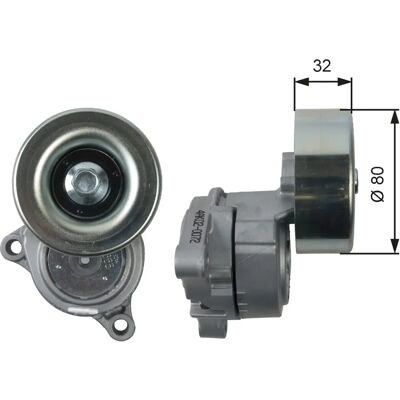 GATES T38489 Tensioner pentru curea de distribuție - Tensioner Pulley GATES T38489 Tensioner pentru curea de distribuție - Tensioner Pulley