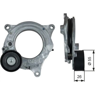 Rola întinzător curea distribuție Gates T39381 - Pentru BMW 1-8 Rola întinzător curea distribuție Gates T39381 - Pentru BMW 1-8