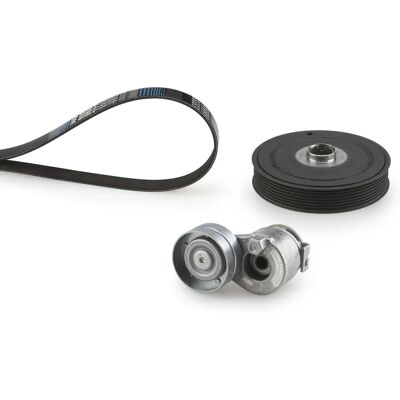 Gates Complete Accessory Belt Kit for Renault - Micro-V, Tensioner, Pulley Gates Complete Accessory Belt Kit for Renault - Micro-V, Tensioner, Pulley