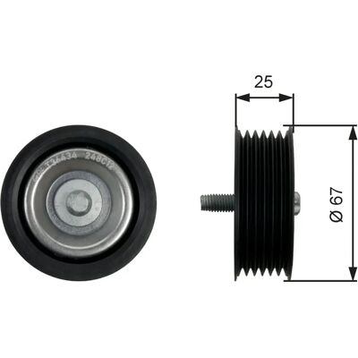 Gates Taka-akseli Mercedes-Benz CLS - V-rengas, PowerGrip urat Gates Taka-akseli Mercedes-Benz CLS - V-rengas, PowerGrip urat
