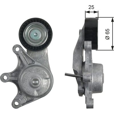 Roată tensionare Gates T39191 - Curea de distribuție - Compatibil cu BMW Roată tensionare Gates T39191 - Curea de distribuție - Compatibil cu BMW