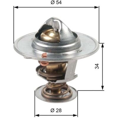 Gates Thermostat 85°C - Thermostat Gates Thermostat 85°C - Thermostat