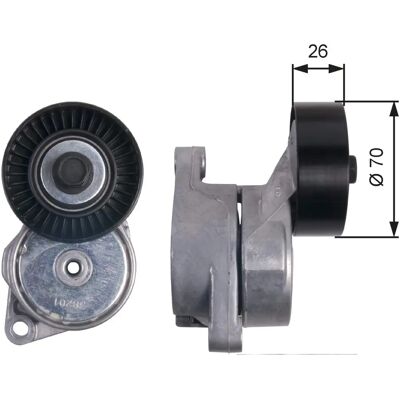 Set tensionator și role Gates DriveAlign - Accesorii auto Set tensionator și role Gates DriveAlign - Accesorii auto