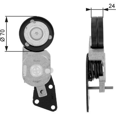 Gates T38426 DriveAlign - Set tensiune și curea Gates T38426 DriveAlign - Set tensiune și curea