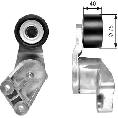 GATES T38585 V-mutterin kiristin - V-mutterin kiristin GATES T38585 V-mutterin kiristin - V-mutterin kiristin