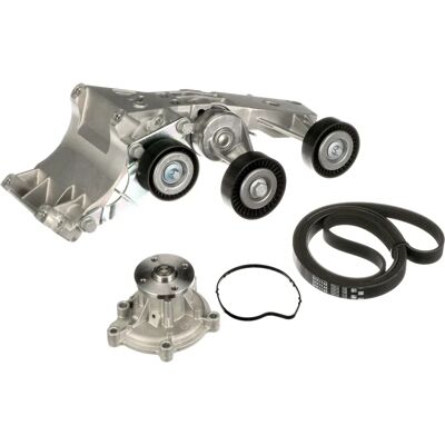 Kit de bomba de agua GATES + correa Micro-V para Mercedes-Benz A y B Kit de bomba de agua GATES + correa Micro-V para Mercedes-Benz A y B