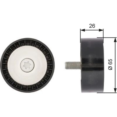 Półka napinacza paska Gates - Zestaw Micro-V T36388 dla Chevrolet, Opel Półka napinacza paska Gates - Zestaw Micro-V T36388 dla Chevrolet, Opel