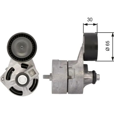 Gates T39108 Puliță de tensionare a curelei de distribuție - Puliță de tensionare a curelei de distribuție Gates T39108 Puliță de tensionare a curelei de distribuție - Puliță de tensionare a curelei de distribuție