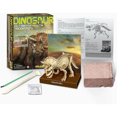 Modèle de Jouet Triceratops - Squelette de Dinosaure Éducatif - 5663228 - Publicité Modèle de Jouet Triceratops - Squelette de Dinosaure Éducatif - 5663228 - Publicité