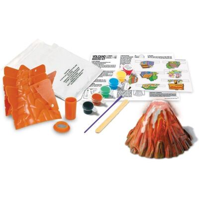 Jouet Scientifique pour Enfants - Volcan en Plâtre - Jeu Éducatif - Publicité Jouet Scientifique pour Enfants - Volcan en Plâtre - Jeu Éducatif - Publicité