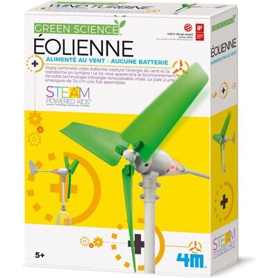 Zestaw turbinę wiatrową 4M Kidzlabs - Zbuduj własny generator Zestaw turbinę wiatrową 4M Kidzlabs - Zbuduj własny generator
