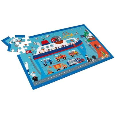 FerryBoat Puzzel 60 Stukjes - Educatief Speelgoed voor Kinderen FerryBoat Puzzel 60 Stukjes - Educatief Speelgoed voor Kinderen