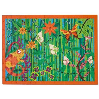 Brand Model - Puzzle - Puzzle z dżunglą 200 elementów Brand Model - Puzzle - Puzzle z dżunglą 200 elementów
