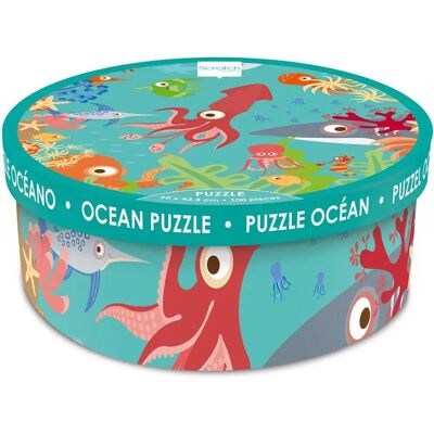 Puzzle Océan 100 pièces Scratch Europe - Type de Puzzle - Publicité Puzzle Océan 100 pièces Scratch Europe - Type de Puzzle - Publicité
