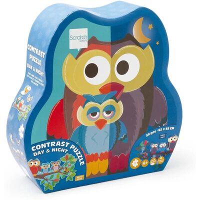 Kleiner Eulen-Doppelseitiges Puzzle - Bildungsspielzeug für Kinder Kleiner Eulen-Doppelseitiges Puzzle - Bildungsspielzeug für Kinder