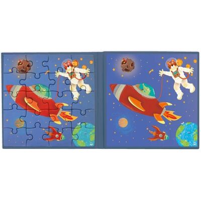 Puzzle Espace Scratch - Puzzle de Voyage de 20 Pièces - Publicité Puzzle Espace Scratch - Puzzle de Voyage de 20 Pièces - Publicité