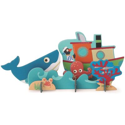 LEGO Ocean Puzzle - 30 Dużych Elementów dla Dzieci LEGO Ocean Puzzle - 30 Dużych Elementów dla Dzieci
