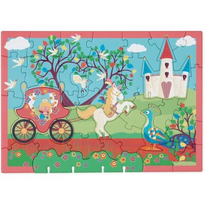 Scratch Puzzle 2 en 1 Princesse - 32 Pièces - Publicité Scratch Puzzle 2 en 1 Princesse - 32 Pièces - Publicité