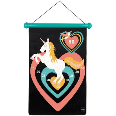 Μαγνητικό παιχνίδι βελών Unicorn Glitter της Scratch Europe Μαγνητικό παιχνίδι βελών Unicorn Glitter της Scratch Europe