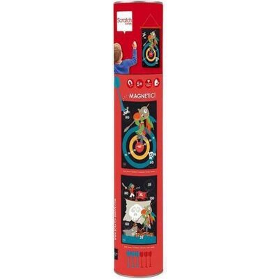 Scratch Magnet Dartspiel Pirat gross - Gesellschaftsspiel Scratch Magnet Dartspiel Pirat gross - Gesellschaftsspiel