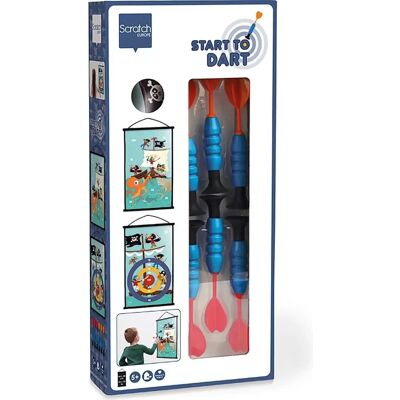 Jeu de fléchettes Pirate de Scratch Europe avec ventouses - Publicité Jeu de fléchettes Pirate de Scratch Europe avec ventouses - Publicité