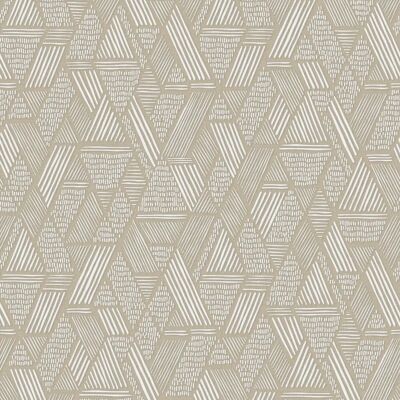 WOW - Ethnic stitch Naturel - Beige - 0,52m x 10m - Wallpaper WOW - Ethnic stitch Naturel - Beige - 0,52m x 10m - Wallpaper