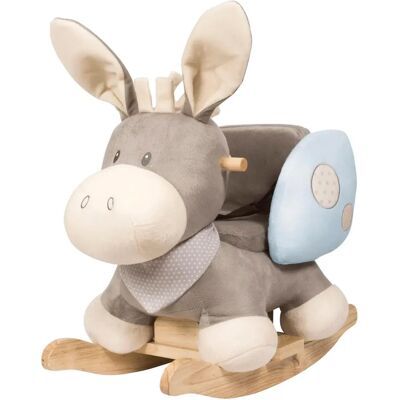 Nattou Âne Enfant En Bois - Jouet de Balancelle pour 10-36 Mois Nattou Âne Enfant En Bois - Jouet de Balancelle pour 10-36 Mois