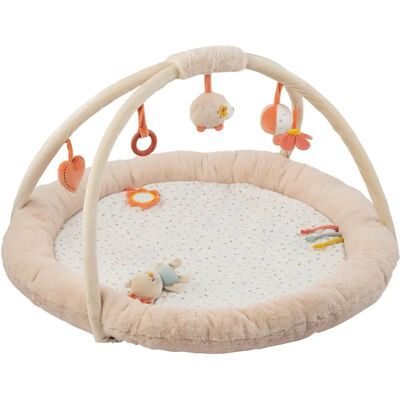 Nattou Nattou Mila Zoe Lana Tapis d'Éveil - Activity Play Mat - Publicité Nattou Nattou Mila Zoe Lana Tapis d'Éveil - Activity Play Mat - Publicité