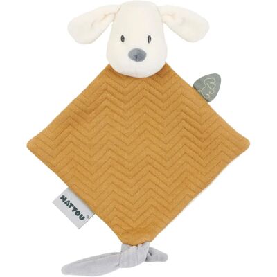 Nattou Mini-Schmusetuch 30 cm - Hund Charlie - Caramel Nattou Mini-Schmusetuch 30 cm - Hund Charlie - Caramel