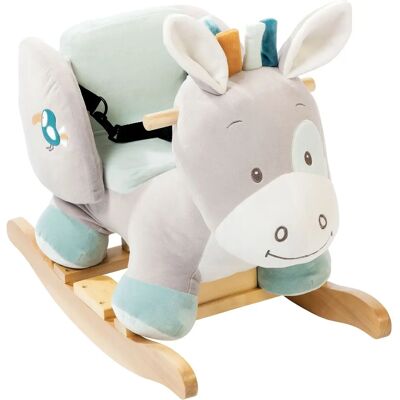NATTOU Baby Rocking Horse - Develops Balance & Muscles - Safe with Belt NATTOU Baby Rocking Horse - Develops Balance & Muscles - Safe with Belt