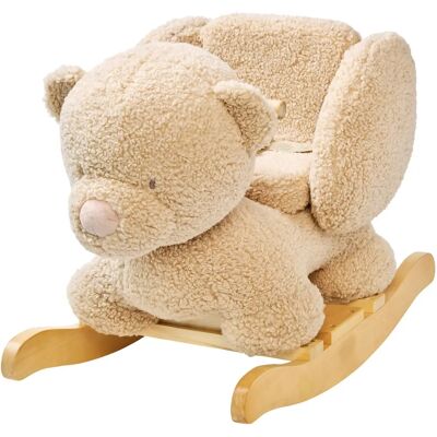Nattou Baby Rocking Animal - Beige - Safe & Developmental Nattou Baby Rocking Animal - Beige - Safe & Developmental